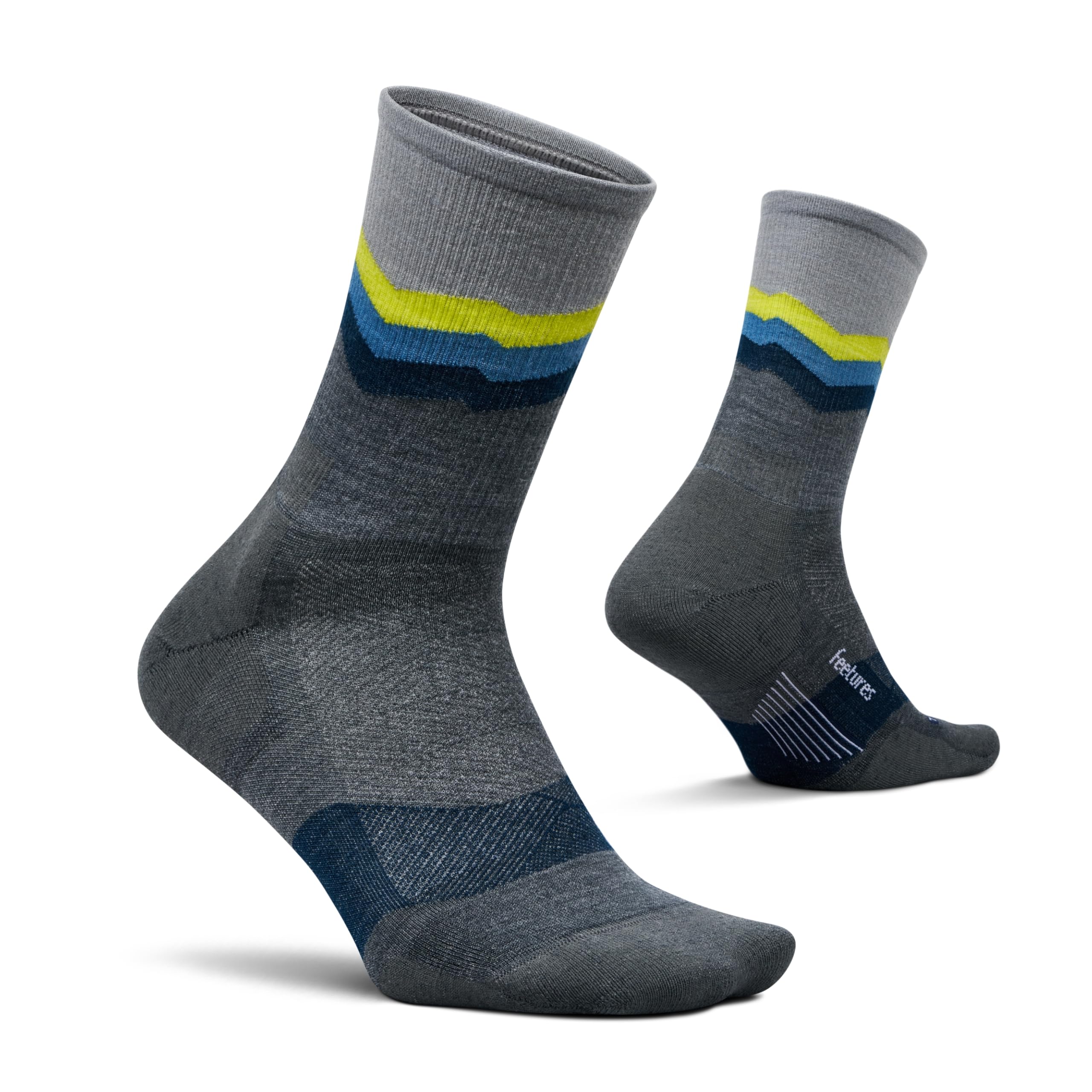 Feetures Merino 10 Max Cushion Merino Wool Quarter Sock