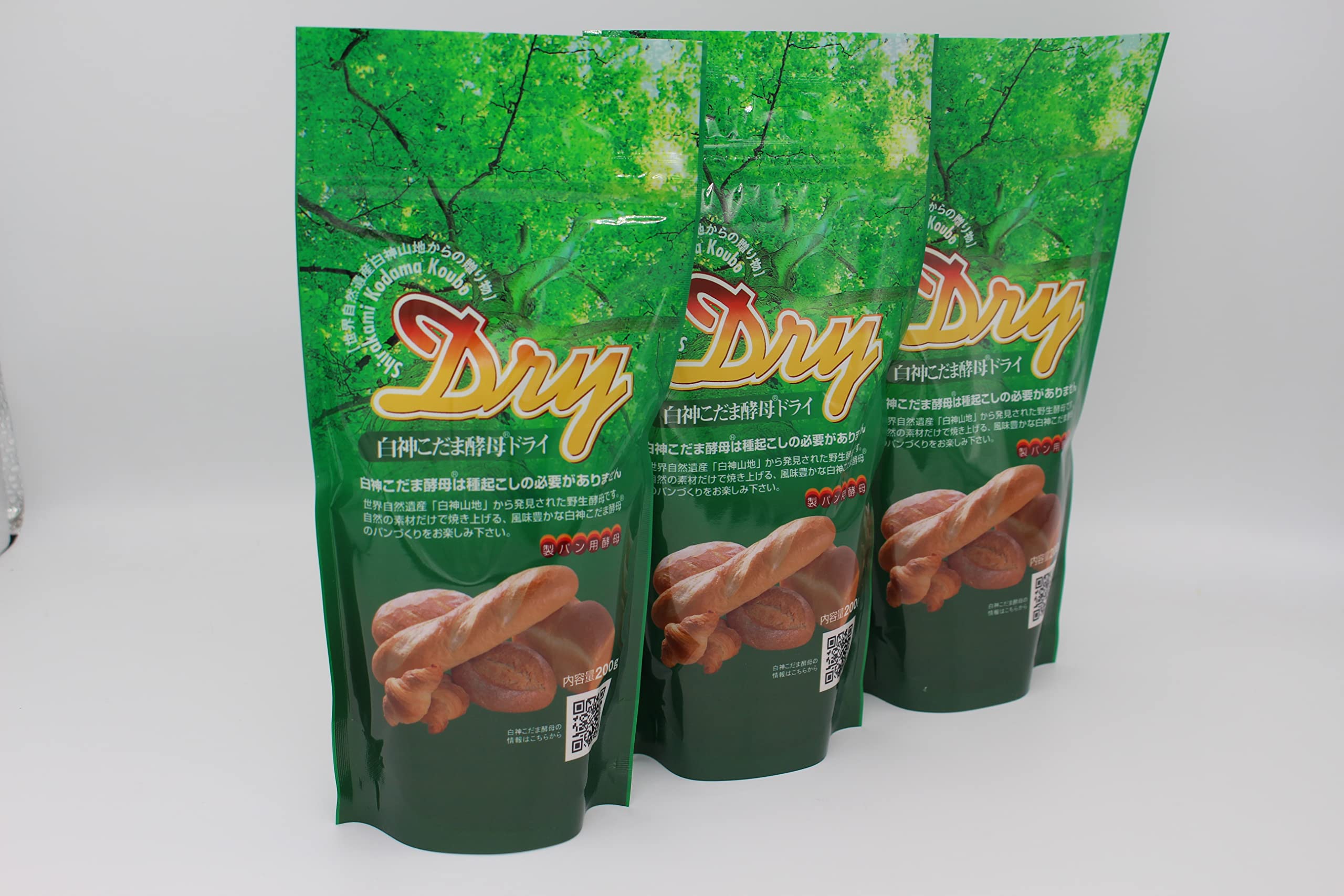 Amazon.co.jp: サラ秋田白神こだま酵母ドライ200g×3 : 食品・飲料・お酒