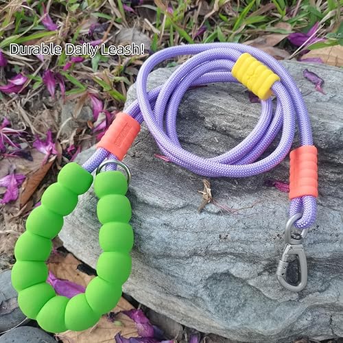 Miniatura 7 de Correa de perro manos libres, cintura elástica ajustable y correa cruzada con mango cómodo, cuerda de nailon resistente para perros pequeños a Negro