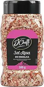 D´Cheff Sal Grosso Rosa Do Himalaia 500 Gramas