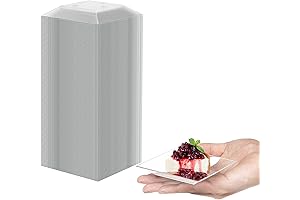 Mini Disposable Appetizer Plates