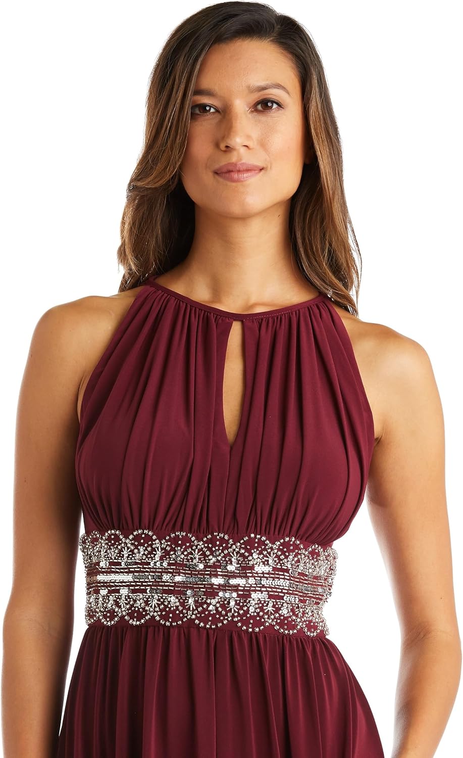 R&M Richards Women's Empire Evening Gown