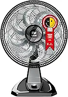 WAP Ventilador de Mesa e Parede 50cm FLOW TURBO, com Tecnologia Silenciosa e Econômica, 8 Pás e 3 Velocidades, 180W 220V