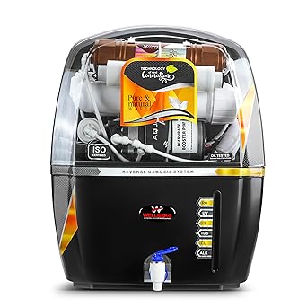 Aqua Fresh Water Purifier With 8-Stages Purifications |Capacity 14Ltr | RO+UV+UF+TDS Adjuster, Alkaline Fully Automatic And Advanced Filtration, Best For Home and Office