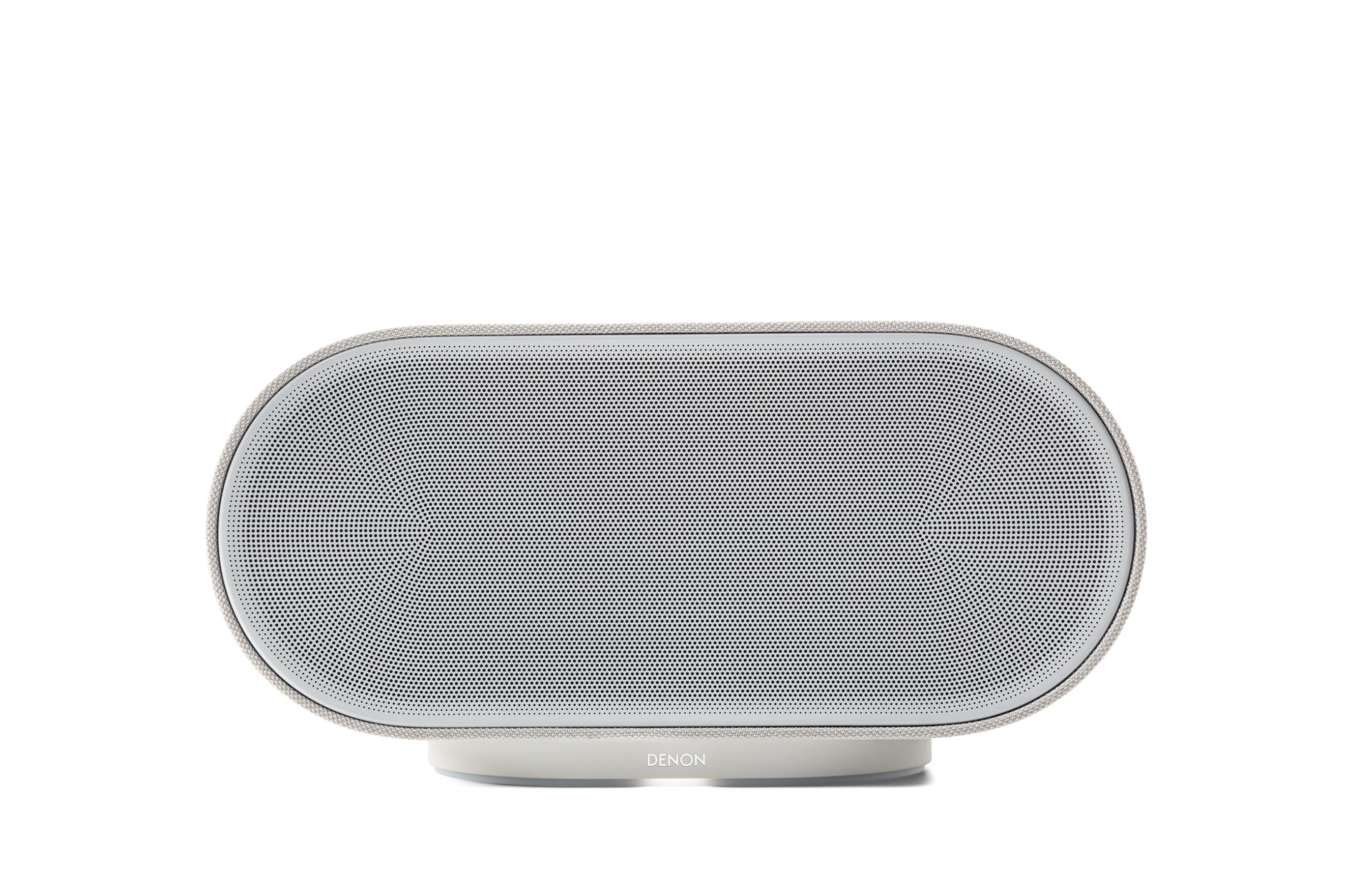 Denon Home 600 Premium Wireless Speaker with Bluetooth, HEOS Multiroom Streaming, AirPlay 2, Built-in Subwoofers & High-Resolution Audio – Stone