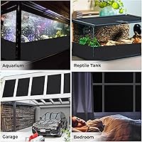 Vista 8 de Coavas Película opaca para ventana, adherencia estática 100% bloqueo UV, película de privacidad para ventana, oscurecimiento de habitación, película