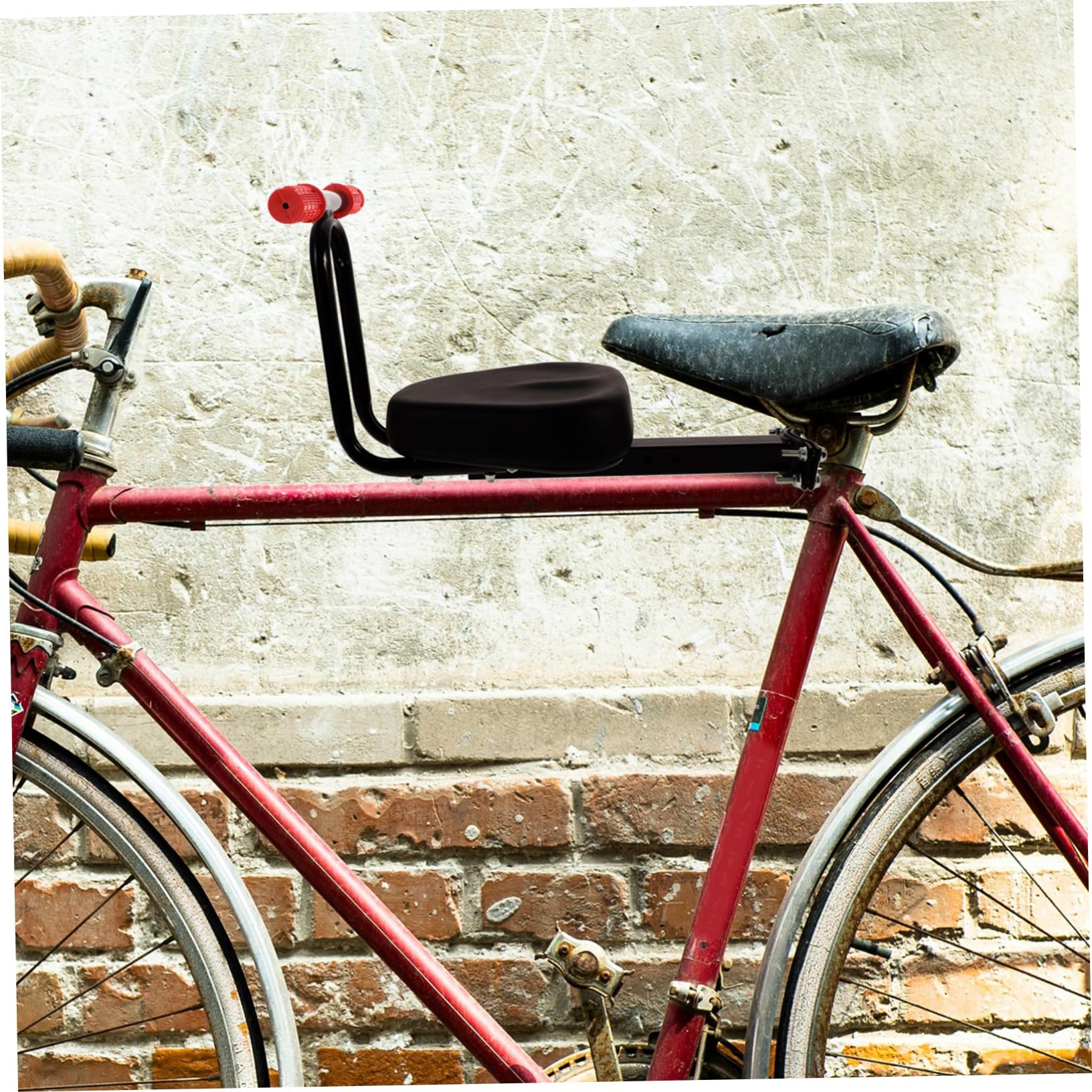 Sedile Braccioli ed Sicuro per e Metallo Mountain, Versatile Seggiolino Anteriore Design Regolabile Bici Bike E-Bike