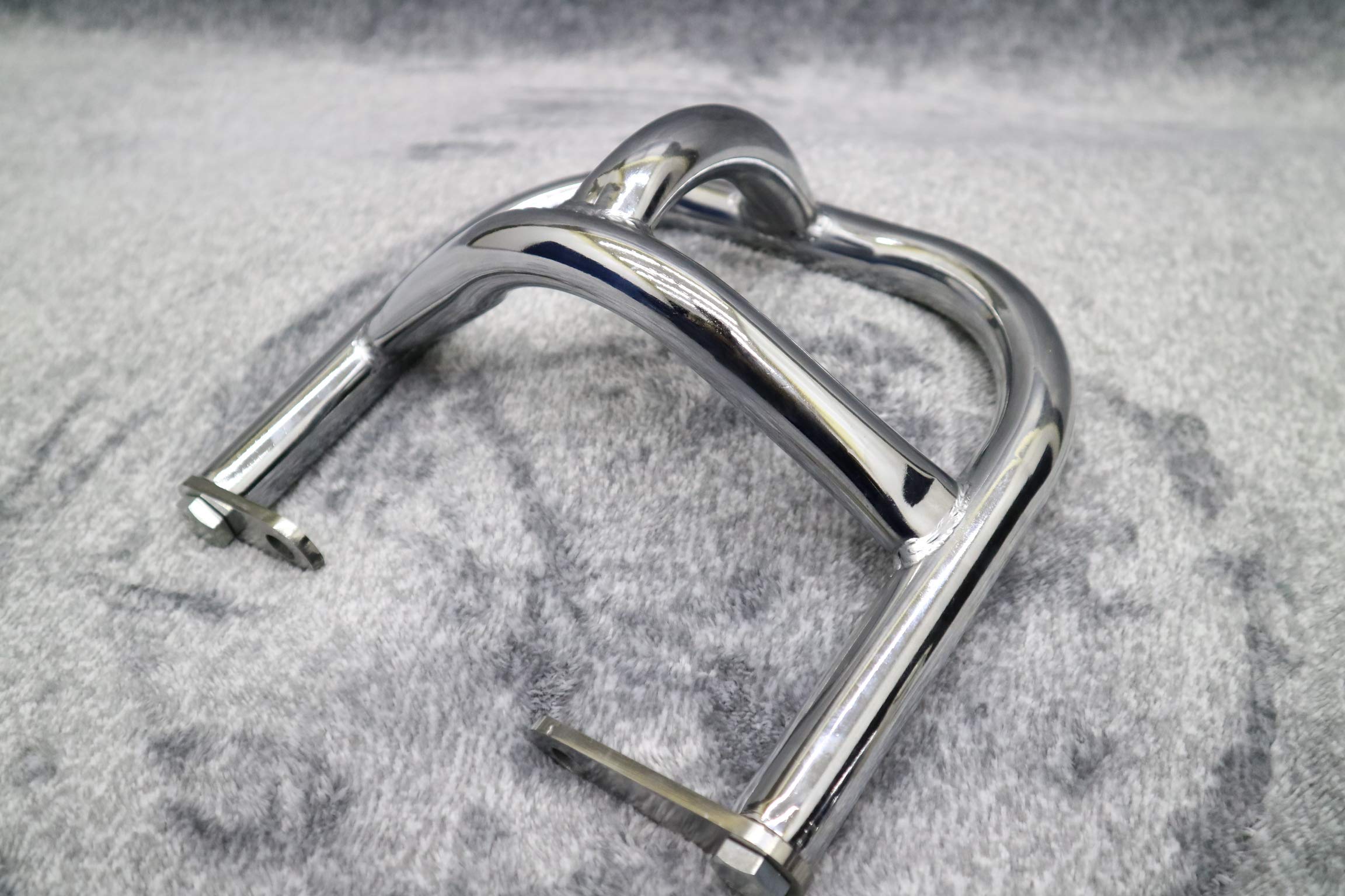 GS400 エンジンガード メッキ ステー付 /GS400E GS400Lキジマ