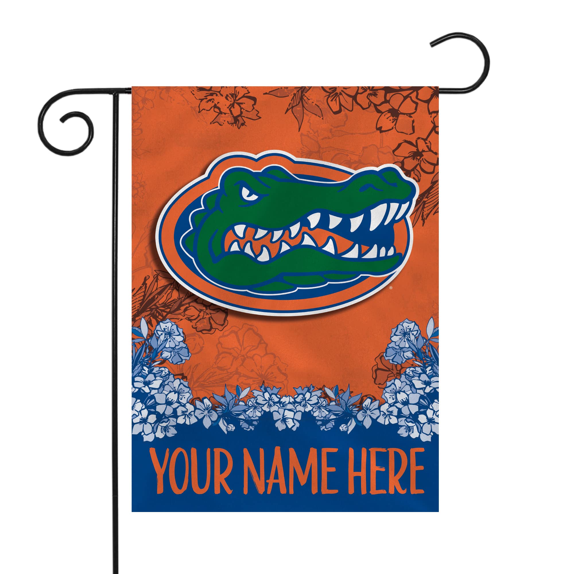 Rico Industries NCAA Standard/Primary Personalized Garden Flag