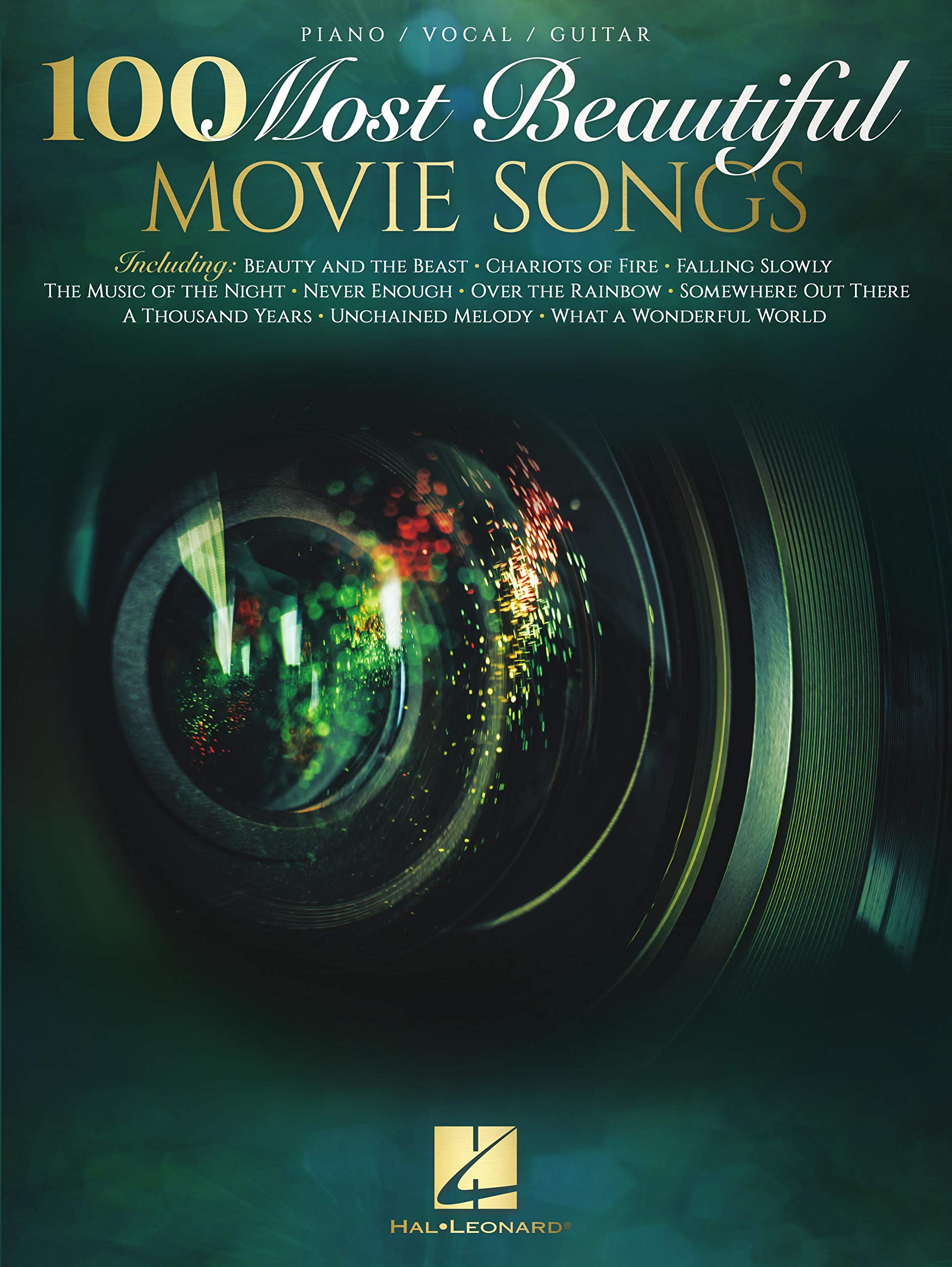 Livre musique film 100 partitions cinéma piano chant guitare songbook anglais