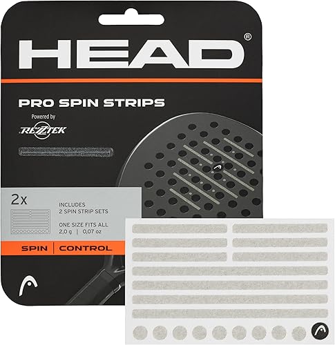 Tiras Pro Spin para raqueta de pádel  Mejora el giro y el control en pelotas de pádel  Se adapta a todas las raquetas  Accesorio imprescindible para