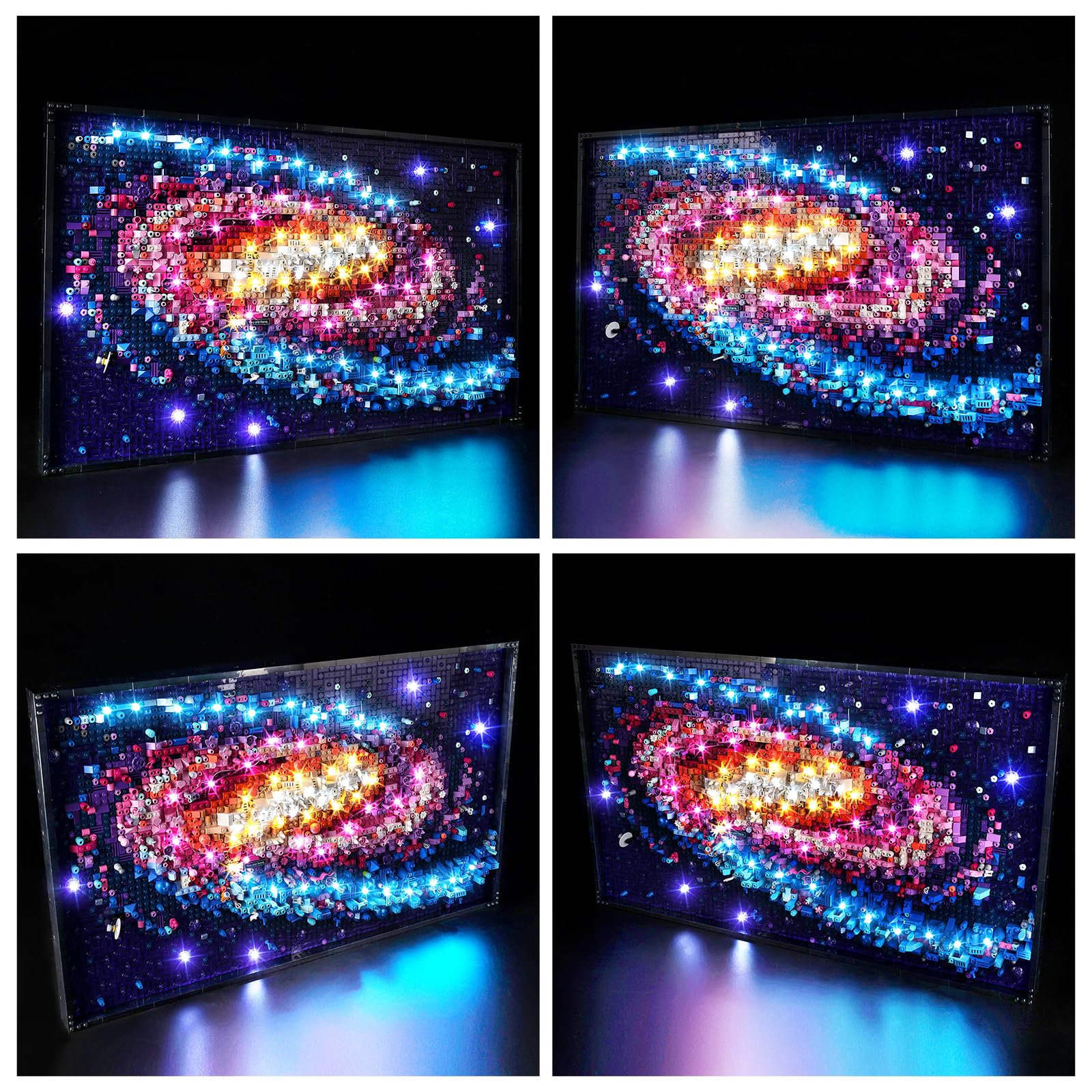 Kyglaring LED Lights for Lego The Milky Way Galaxy, Creative Light Kit Compatible with Lego 31212 (Lego Sets Not Included)