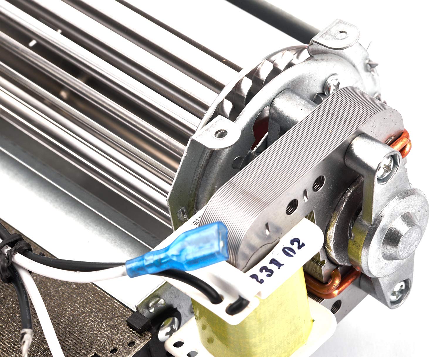 Criditpid Replacement Fireplace Blower Fan with Heating Element for