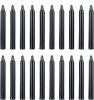 Vista 40 de Mega Candles 20 piezas Velas Cónicas Mini Exquisitas de Conjuro Sin Aroma Morado Oscuro, 4 Pulgadas de Alto x 1/2 Pulgada de Diámetro, Campanillas