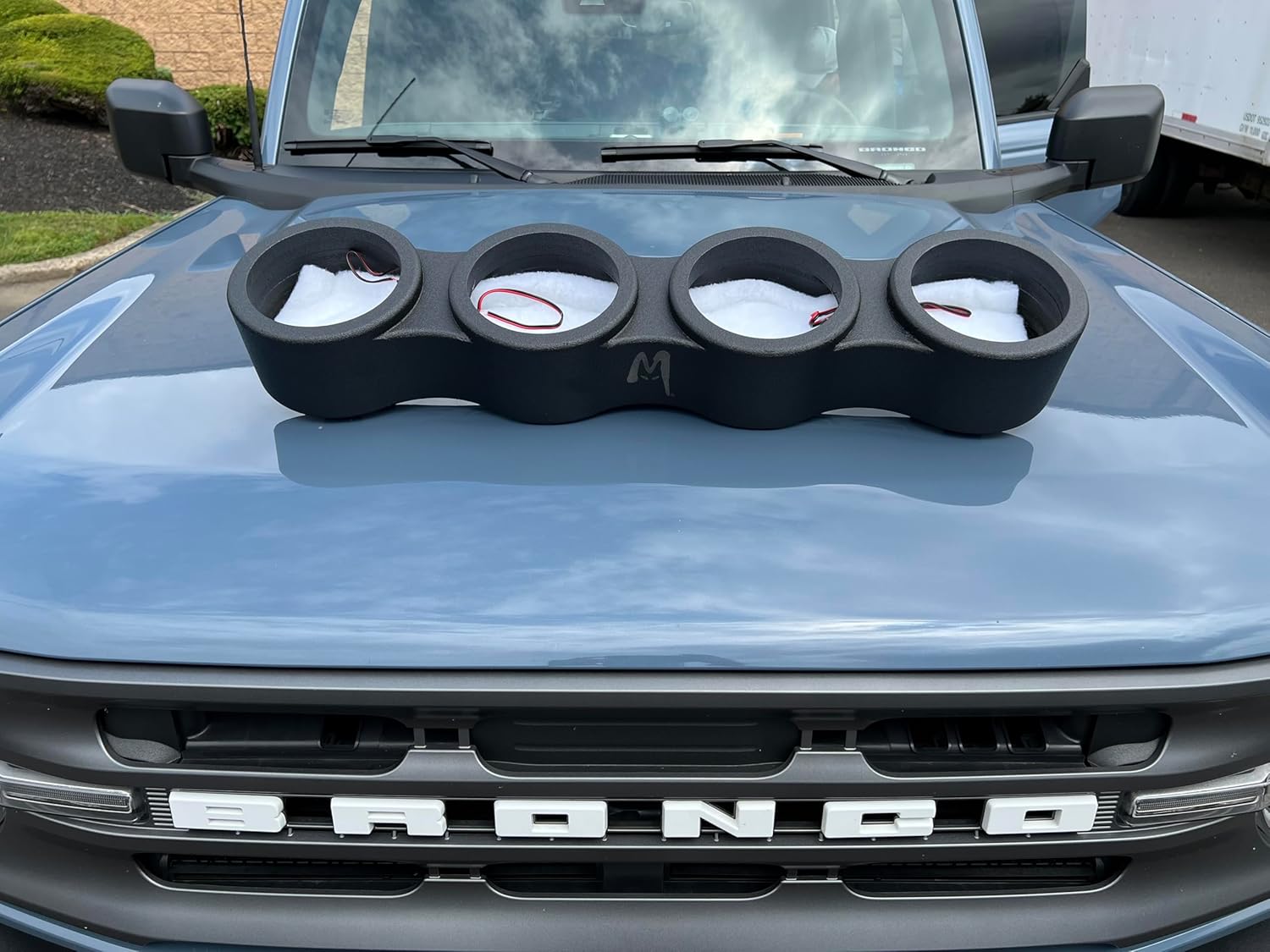 Menace Audio® VOICEPOD® Quad (4) 8" Empty Midrange Enclosure