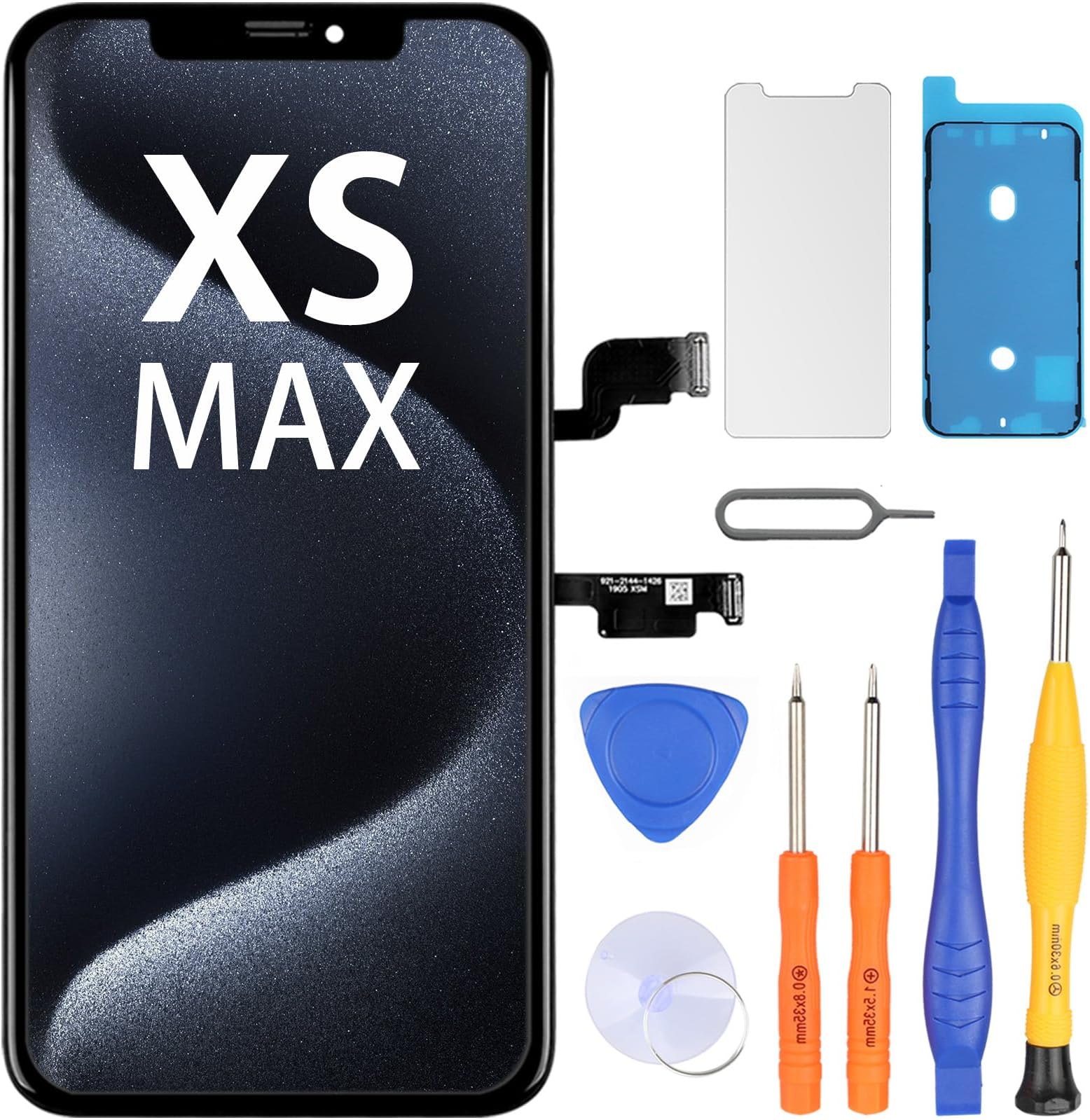 LL TRADER for iPhone XS MAX 6.5" LCD Retina Display Replacement Touch Screen Digitiser with Repair Tool Kits