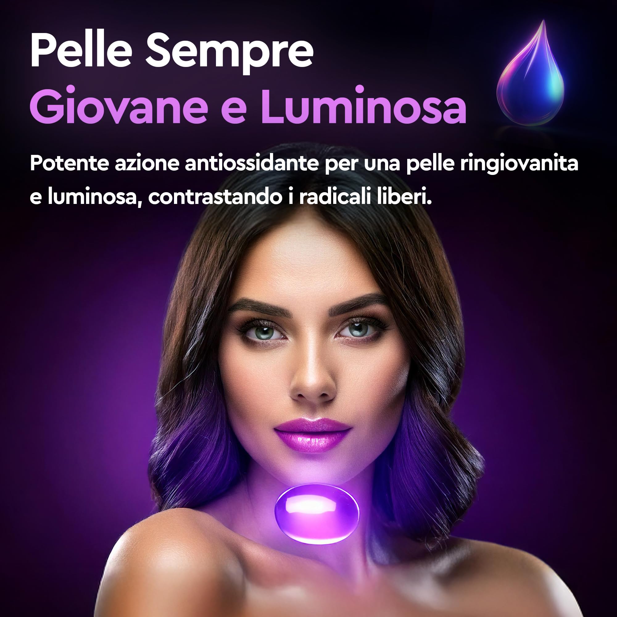 Graal Coenzima Q10 Migliore - Ubidecarenone (forma ossidata dell'Ubiquinolo) Naturale per Energia Cellulare, Azione Antiossidante, Contro l'Invecchiamento Cellulare e lo Stress Ossidativo