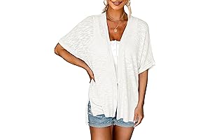 Womens Summer Lightweight Casual Cardigans