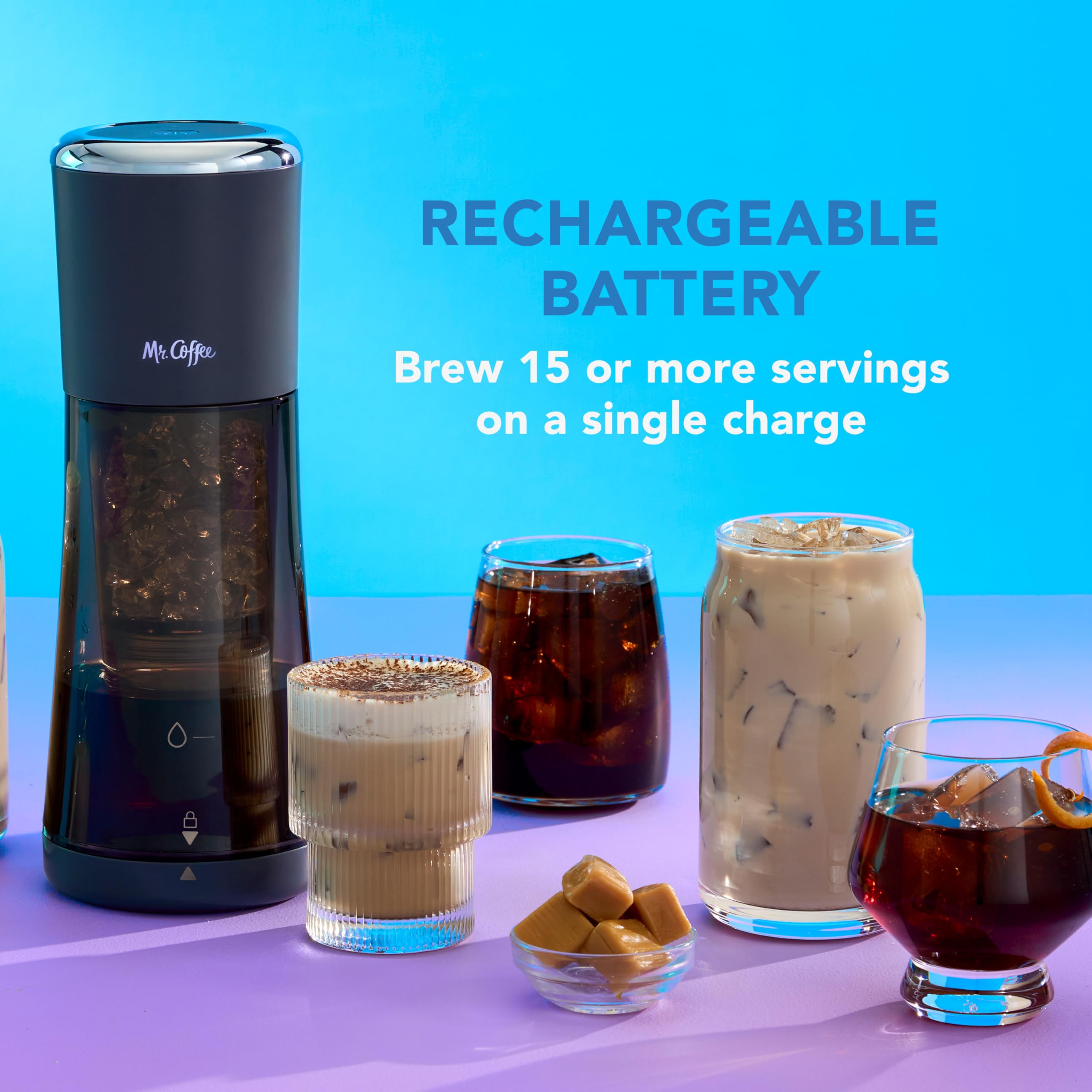 Mr. Coffee® Express Cold Brew Coffee Maker, 10-Minute Cold Brew Coffee Machine, Sake Product Image 6