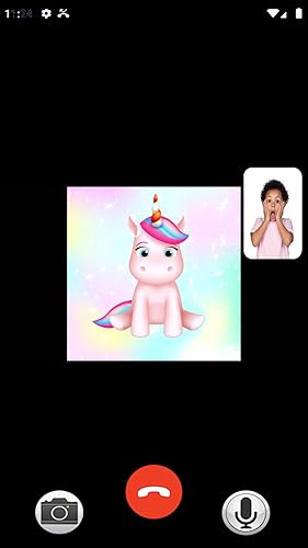 A Video Live Voice Call From Baby Unicorn - Free Fake Phone Chat