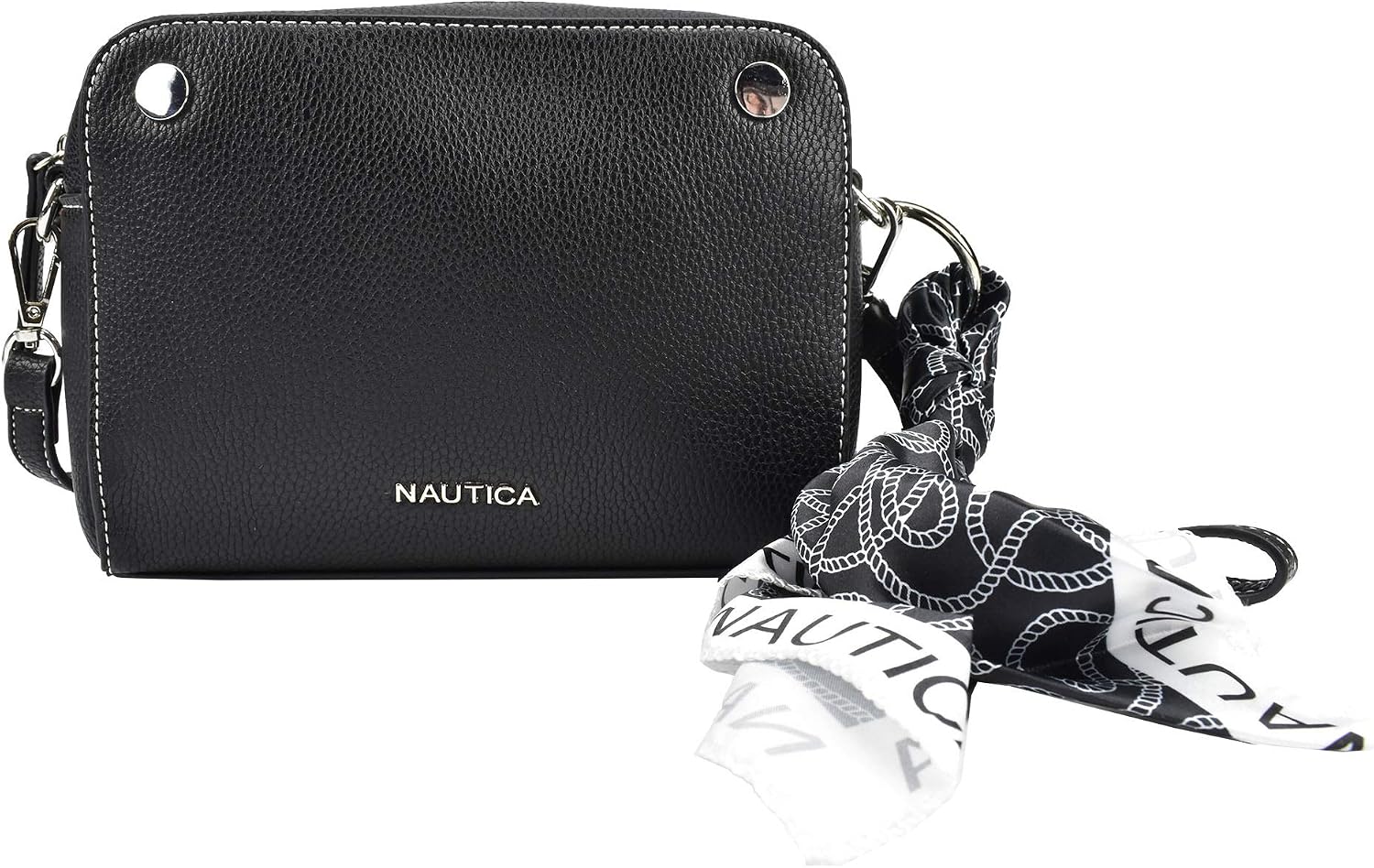 Nautica A02492 Bolsa Náutica Tipo Crossbody Pequeña Para Dama Con Interior  Para Gadgets, Chica, Negro : Amazon.com.mx: Ropa, Zapatos y Accesorios