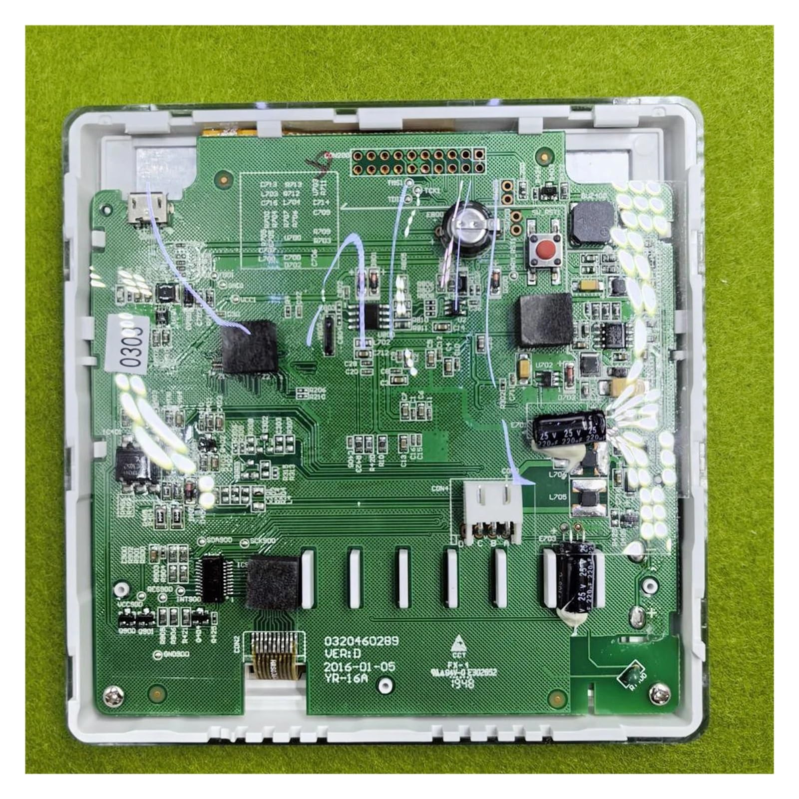 Pannello Di Controllo WIRE A Parete for Aria Condizionata Centralizzata, Compatibile Con HAIER, YR-E16B 0150401330G1 YR-16A Pannello Di Regolazione