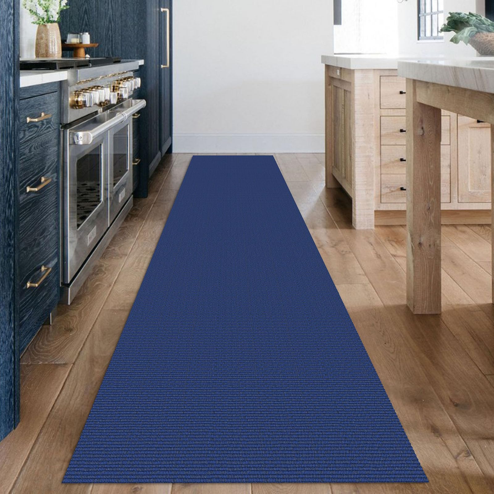 KOZYFLY Washable Runner Rug 2x12 ft Hallway Kitchen Runner Rugs with Rubber Backing Entryway Runner Indoor, Extra Long Carpet Runners for Hall Kitchen