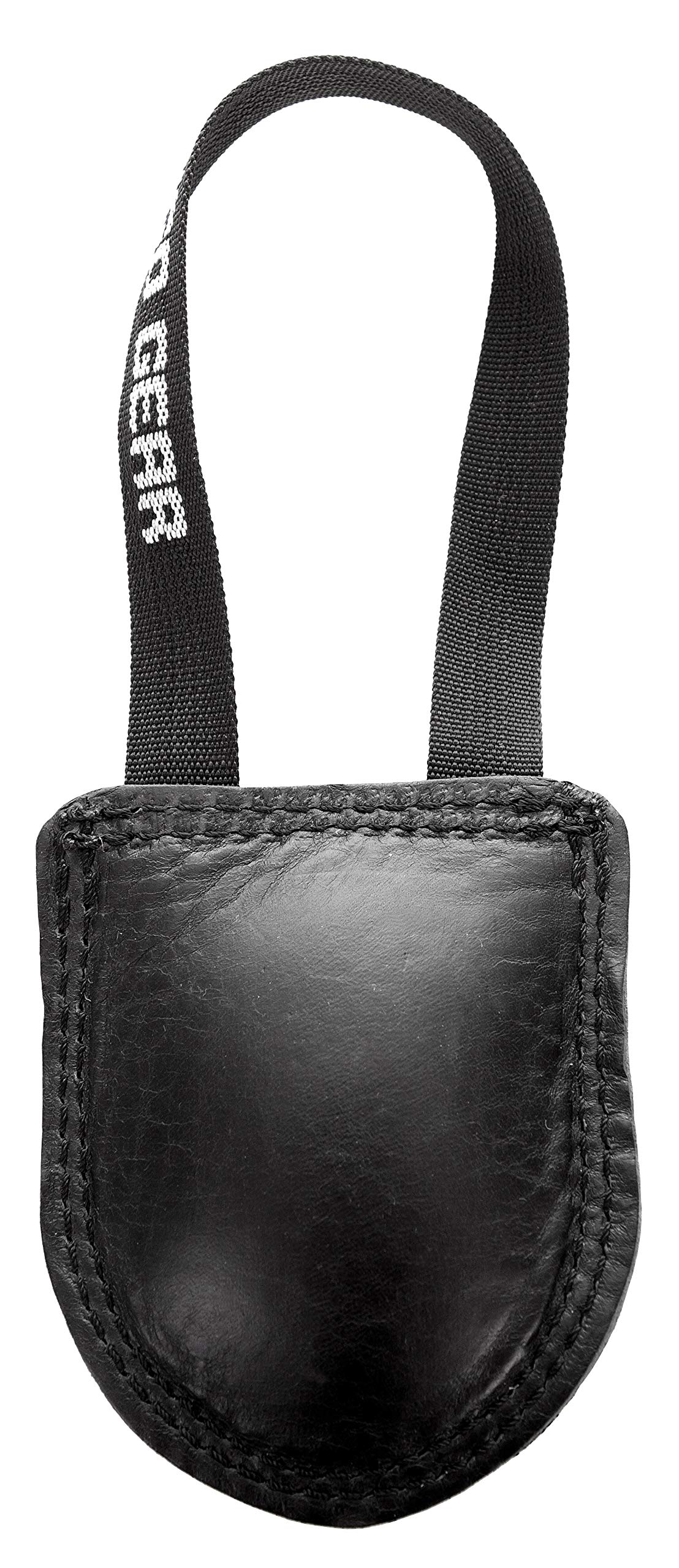 Dingo Gear S00229 - Giocattolo in Vera Pelle, Fatto a Mano, per addestramento e Gioco del Cane, Colore: Nero