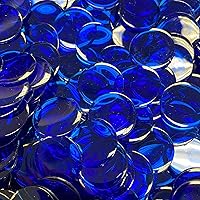 Vista 12 de MR CHIPS Fichas de bingo de plástico para juegos, bolsa de 150 unidades, colores sólidos y transparentes, color negro, 3/4 pulgadas