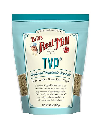 Bob's Red Mill TVP, 12oz (Pack of 1) - Vegan, Made in USA, Unflavored, Kosher