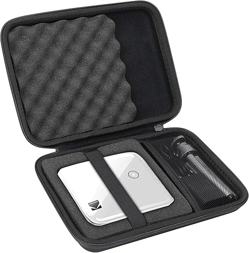 Miniatura 2 de Khanka Estuche de viaje duro compatible con Kodak Luma 150  350 Pocket Projector - Proyector de películas portátil, solo funda