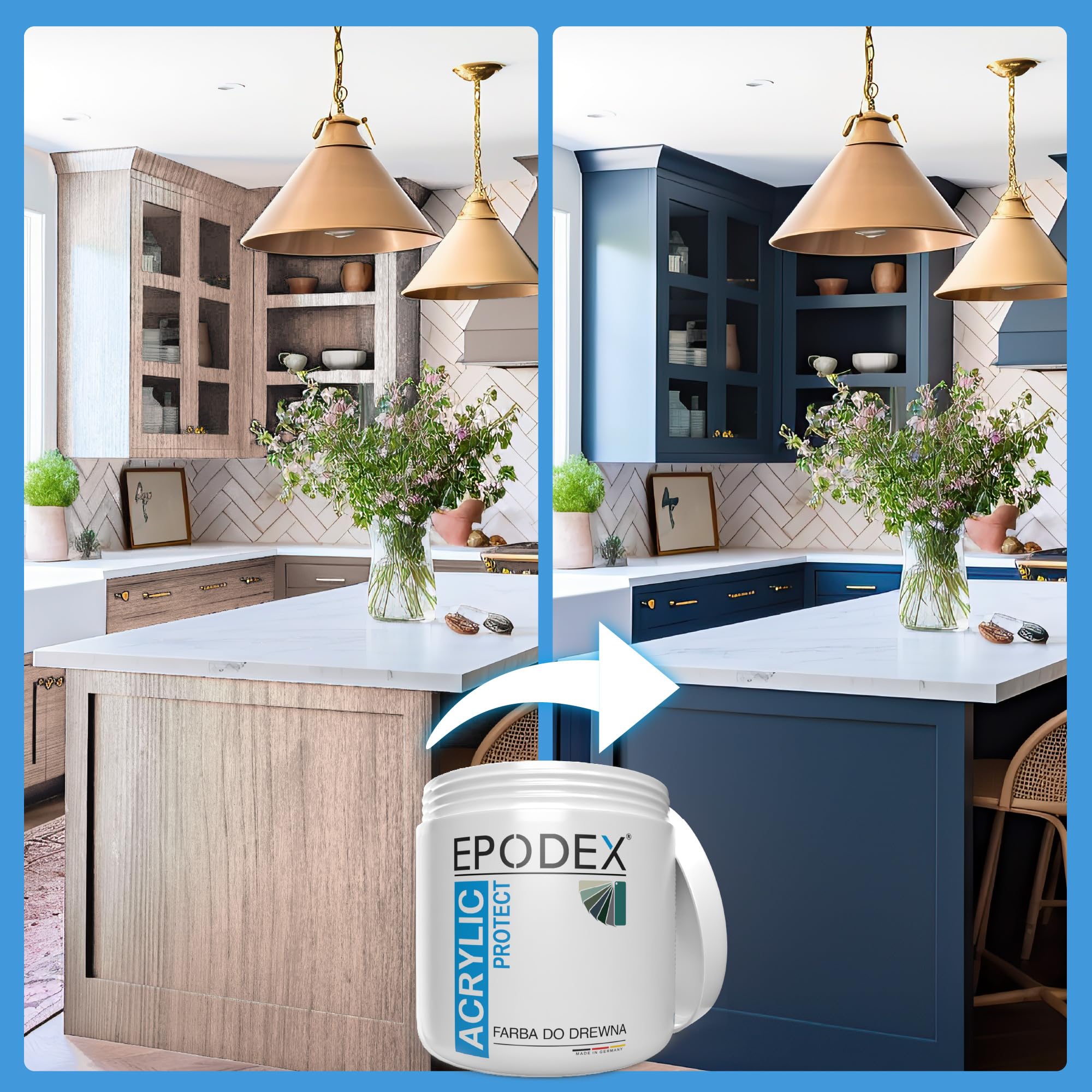 EPODEX ACRYLIC PROTECT Farba do Mebli - Nougat