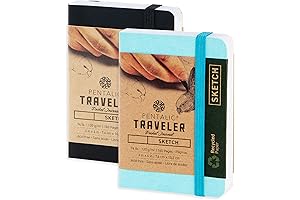 Pentalic Aqua Pocket Traveler Journal Bundle