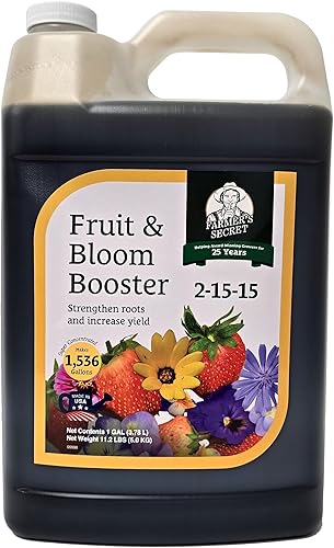 Miniatura 8 de Farmer's Secret Fruit & Bloom Booster Fertilizante (16 onzas) - Súper concentrado - Aumenta la floración y el rendimiento en todas las variedades de