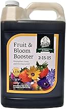 Farmer’s Secret Fruit & Bloom Booster Fertilizer (128oz) - Super Concentrated - Boosts Flowering and Yield on All Varieties of Fruits, Vegetables and Flowers - Formulated for Late Summer & Early Fall
