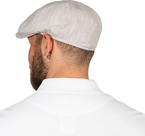 Miniatura 4 de Gorra de verano de algodón de 8 paneles para hombres y mujeres, sombrero clásico de panadero vintage