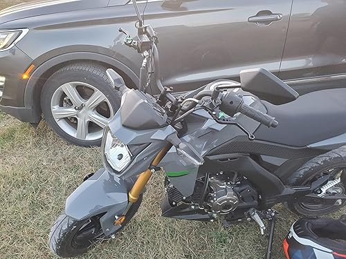 Miniatura 4 de motor-mh - Palancas de embrague de freno corto para Kawasaki Ninja 300/Z300 2013-2017, Ninja 400 2018-2020, Ninja 125 2019, KLX230/R 2020-2021,