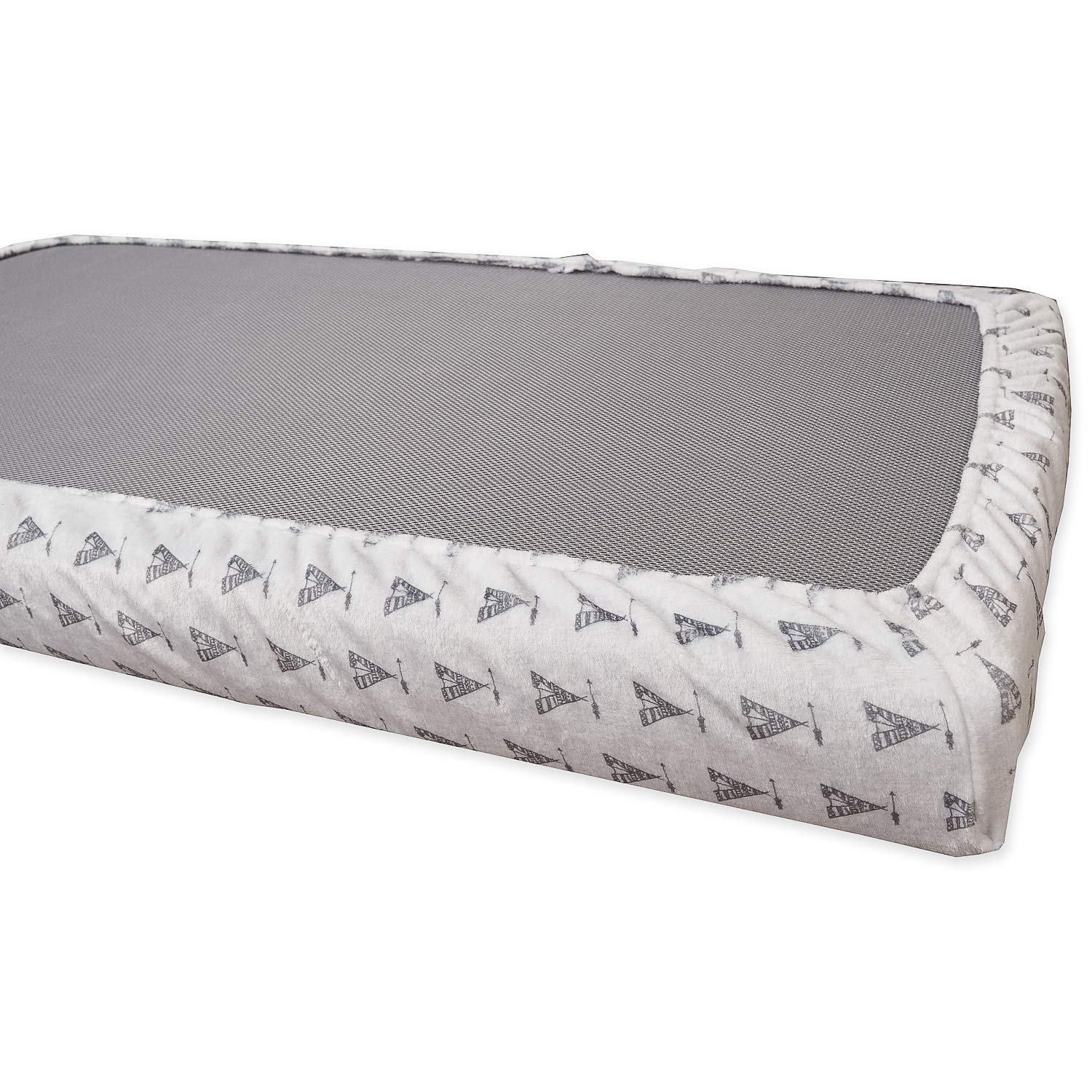 Babyline BACOTEPEE70 - Bajera coralina invierno, hipersuave, transpirable e hipoalergénica, esquinas engomadas, ajustable (tepee cuna 70 x 140), unisex