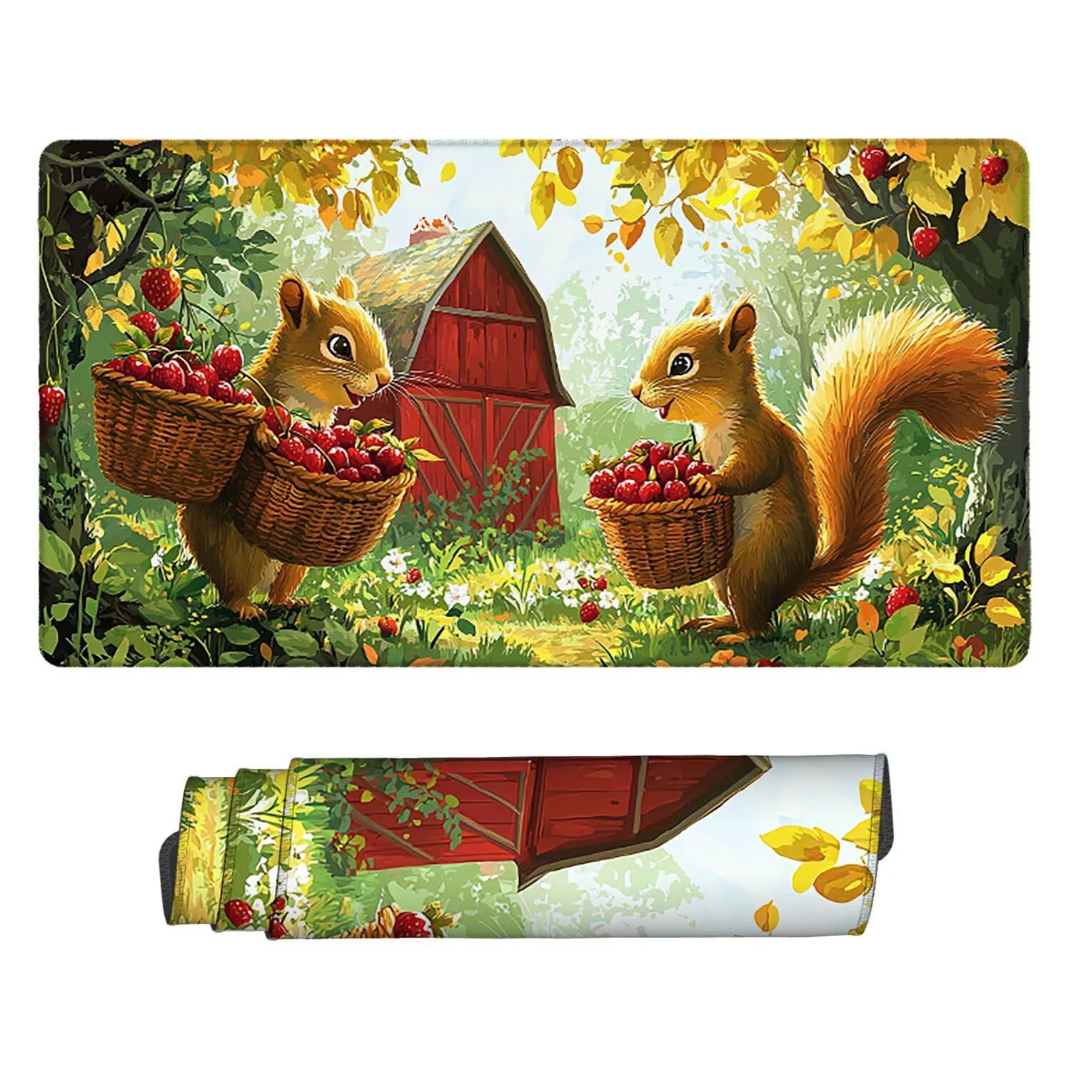 Podkładka pod mysz do gier, 1200 x 600 mm, XXL, duża podkładka pod mysz do gier, antypoślizgowa, wodoodporna, rozszerzona XXL długa klawiatura, akcesoria biurowe, do gier, komputera, komputera