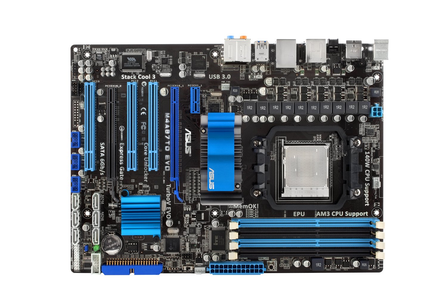 ASUS M4A87TD EVO Motherboard full view