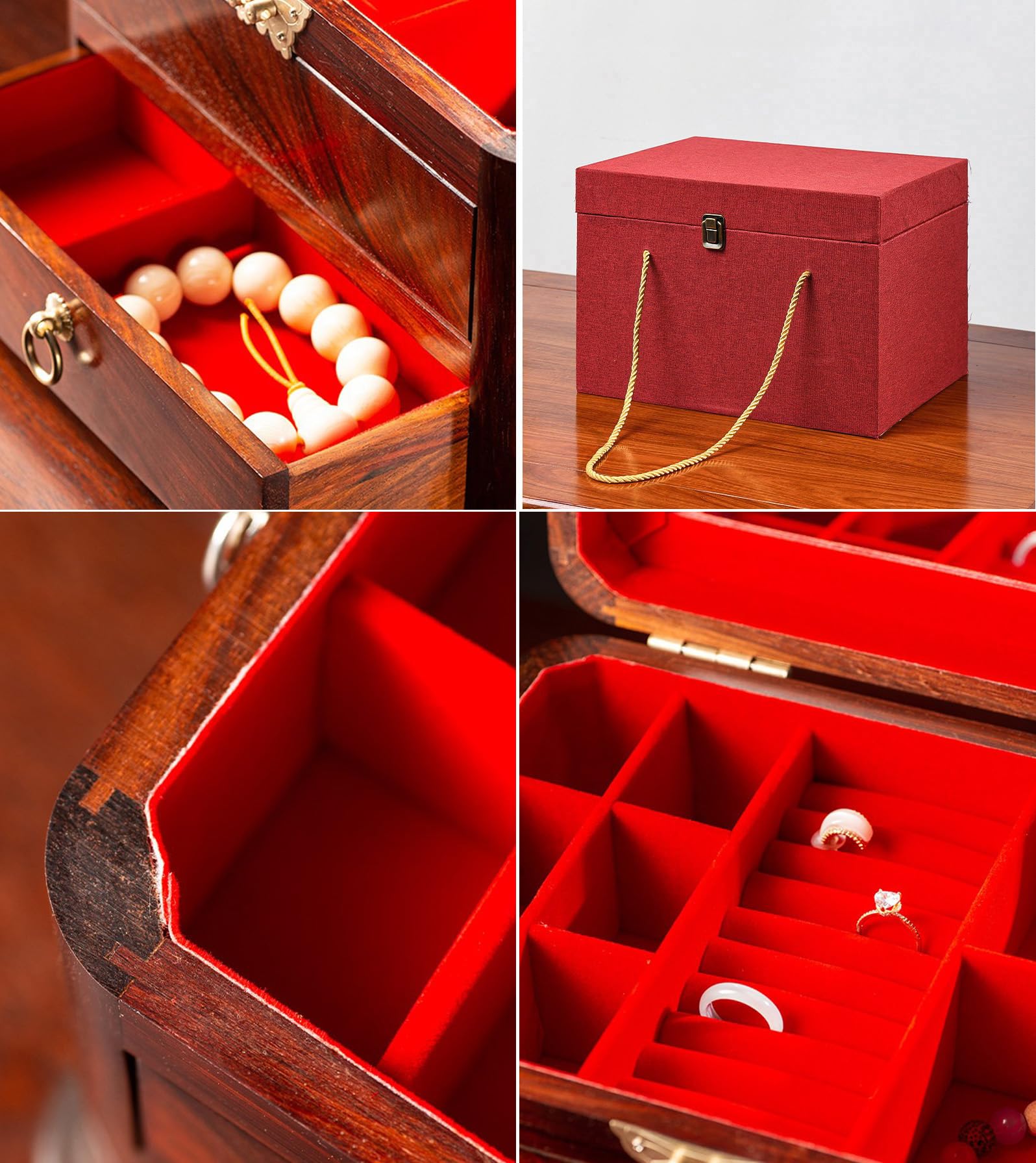 Joyero de Madera Diseño 'Armonía Eterna'