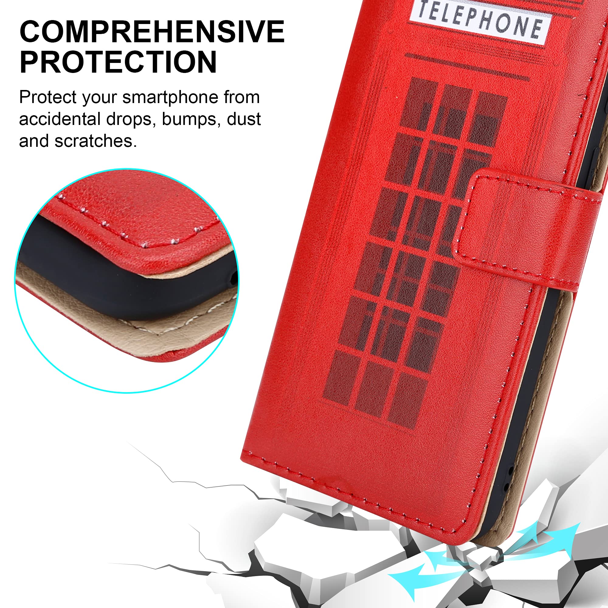 Case For Motorola Moto E7i Power XT2097 Leather Magnet Flip Wallet Phone Cover - Picture 36 of 36