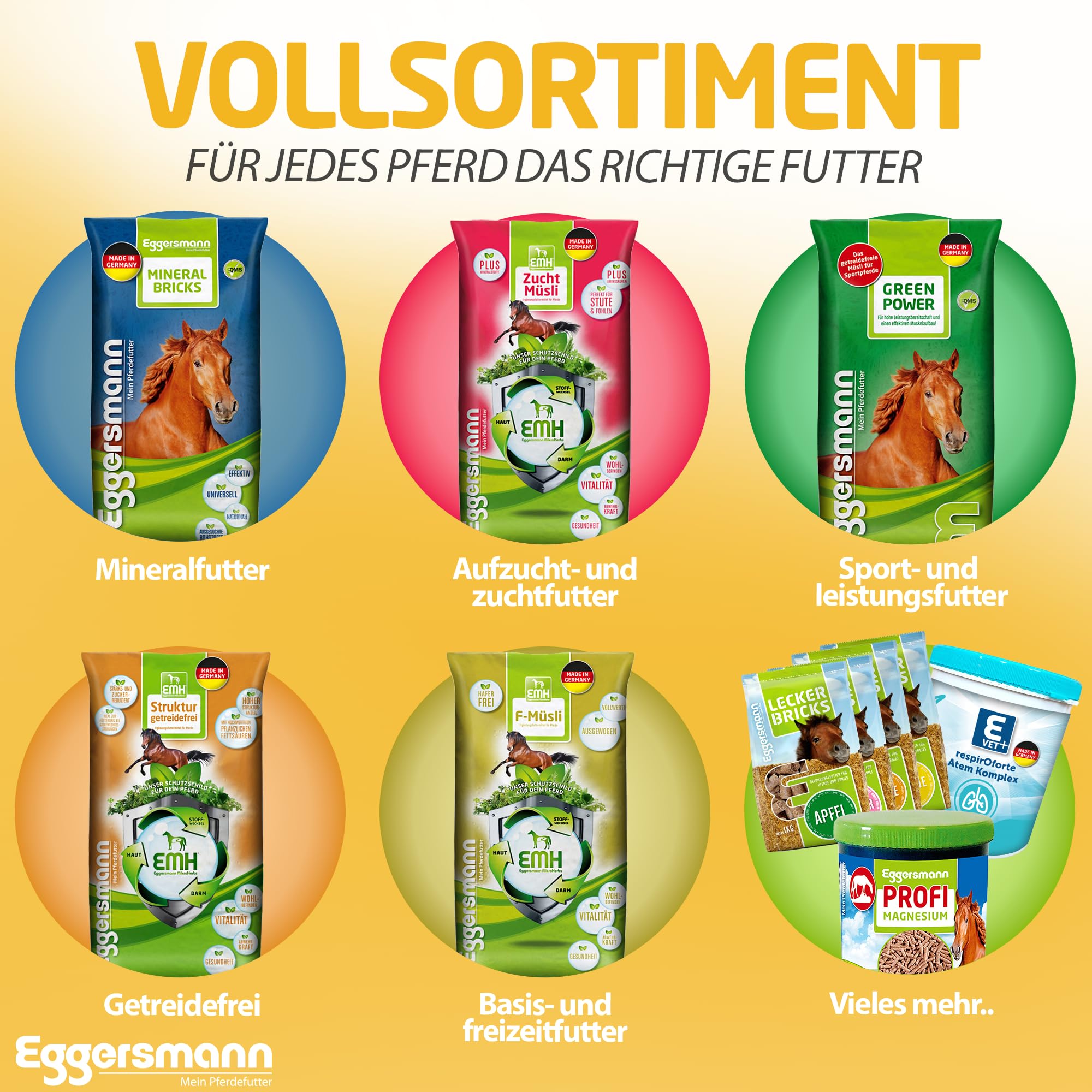 Eggersmann Mein Pferdefutter EMH Mash 15 kg
