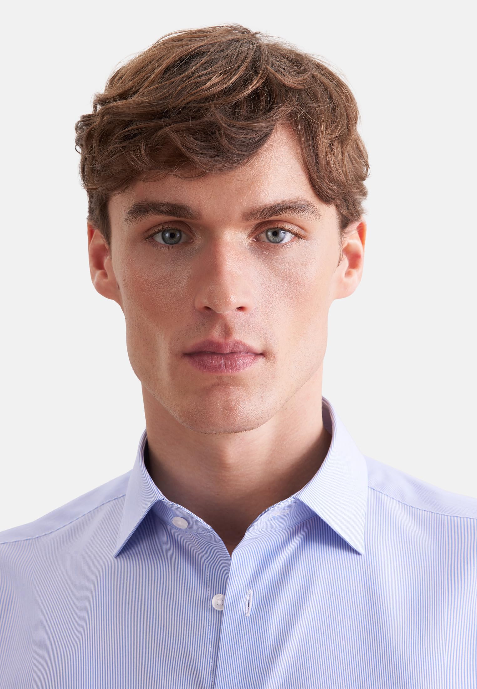 Seidensticker Regular Fit Langarm Business Hemd Camicia da Lavoro Uomo