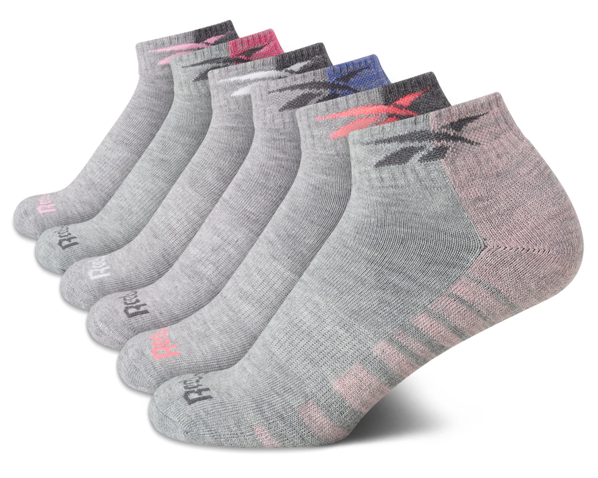 Reebok Quarter Cut Moisture Wicking Socks