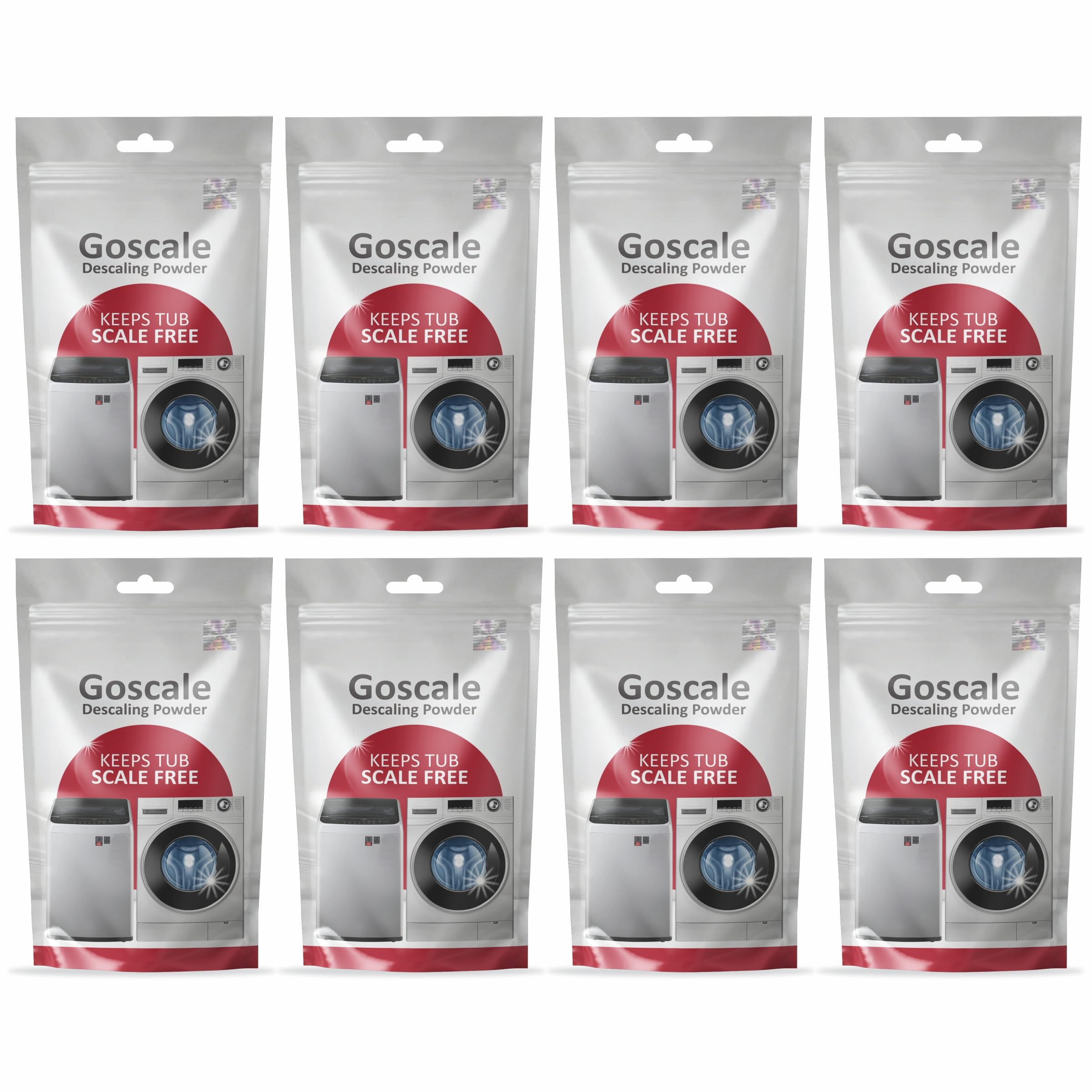 Deetto Washing Machine Cleaner,Descaler For Washing Machine Front Load And Top Load,Washing Machine Cleaning Powder,Descaling Powder For Washing Machine,Drum Cleaner For Front Load 100 Gm (Pack Of -8)