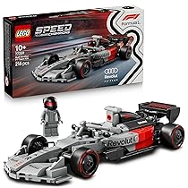 LEGO Speed Champions Auto da Corsa Audi Revolut F1 Team R26 Giocattolo – Kit Modellismo con Minifigure del Pilota da Collezione – Regalo per Bambini da 10 Anni in su e per i Fan dei Motorsport – 77259
