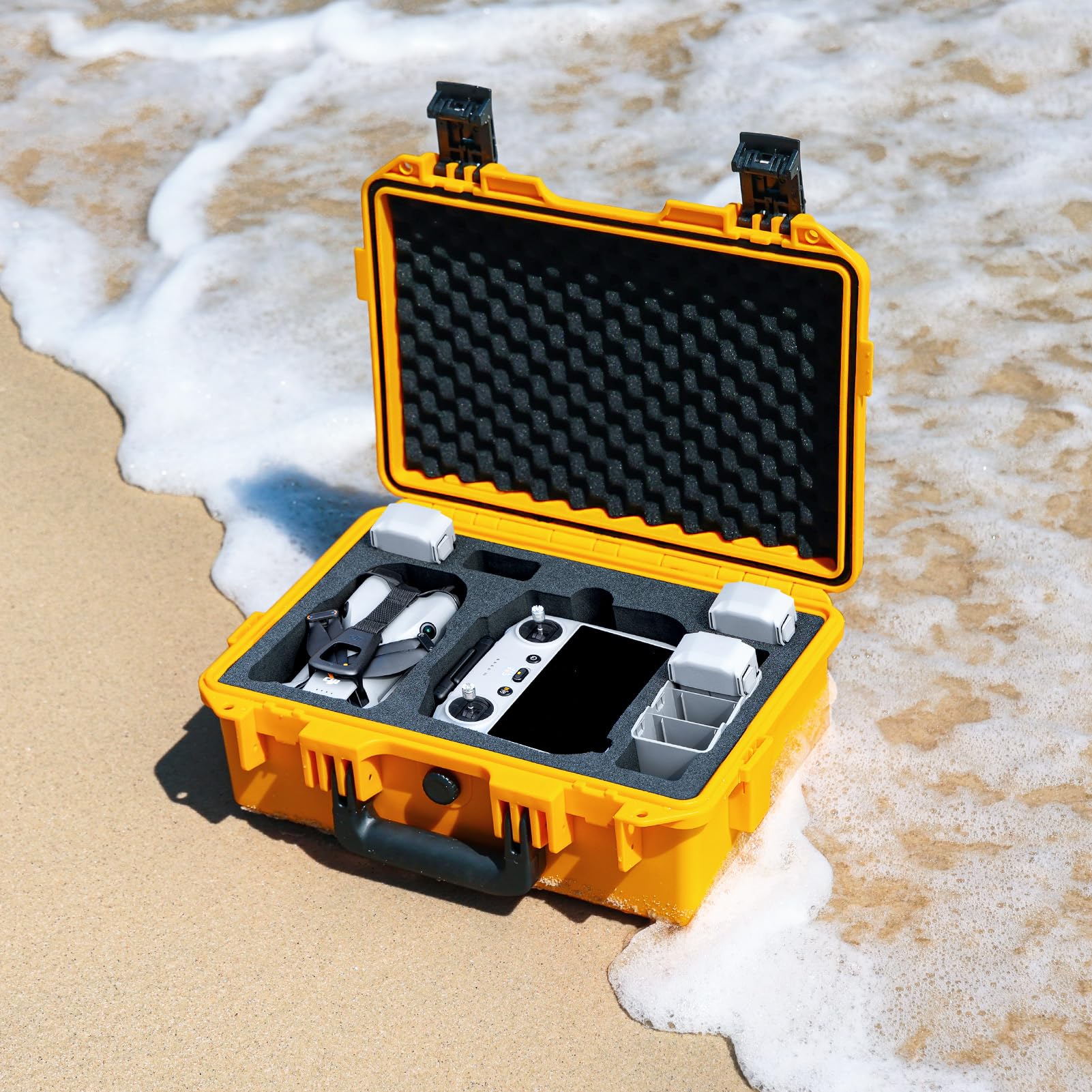 Lykus Titan MM510 Wasserdicht Tasche/Koffer/Case für DJI Mini 5 Pro und RC2/RC-N3,Unterstützt 7 Akkus und RC-Tragegurt[NUR Koffer]