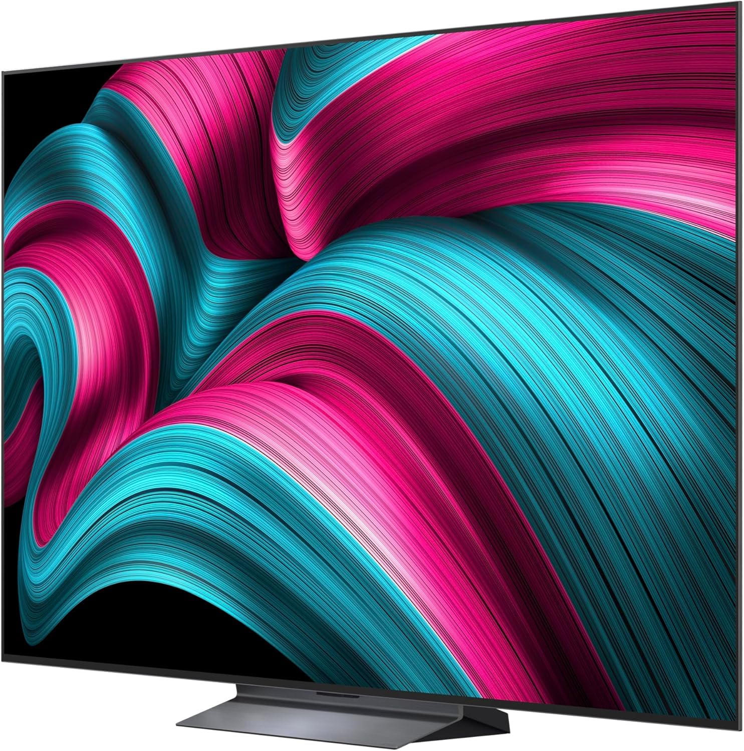 LG OLED evo AI C5 77 pollici, Smart TV 4K, Processore α9 Gen8, Brightness Booster, webOS con AI, Dolby Vision & Atmos, Gaming con VRR e GSYNC 4K@144Hz, OLED77C55LA 2025