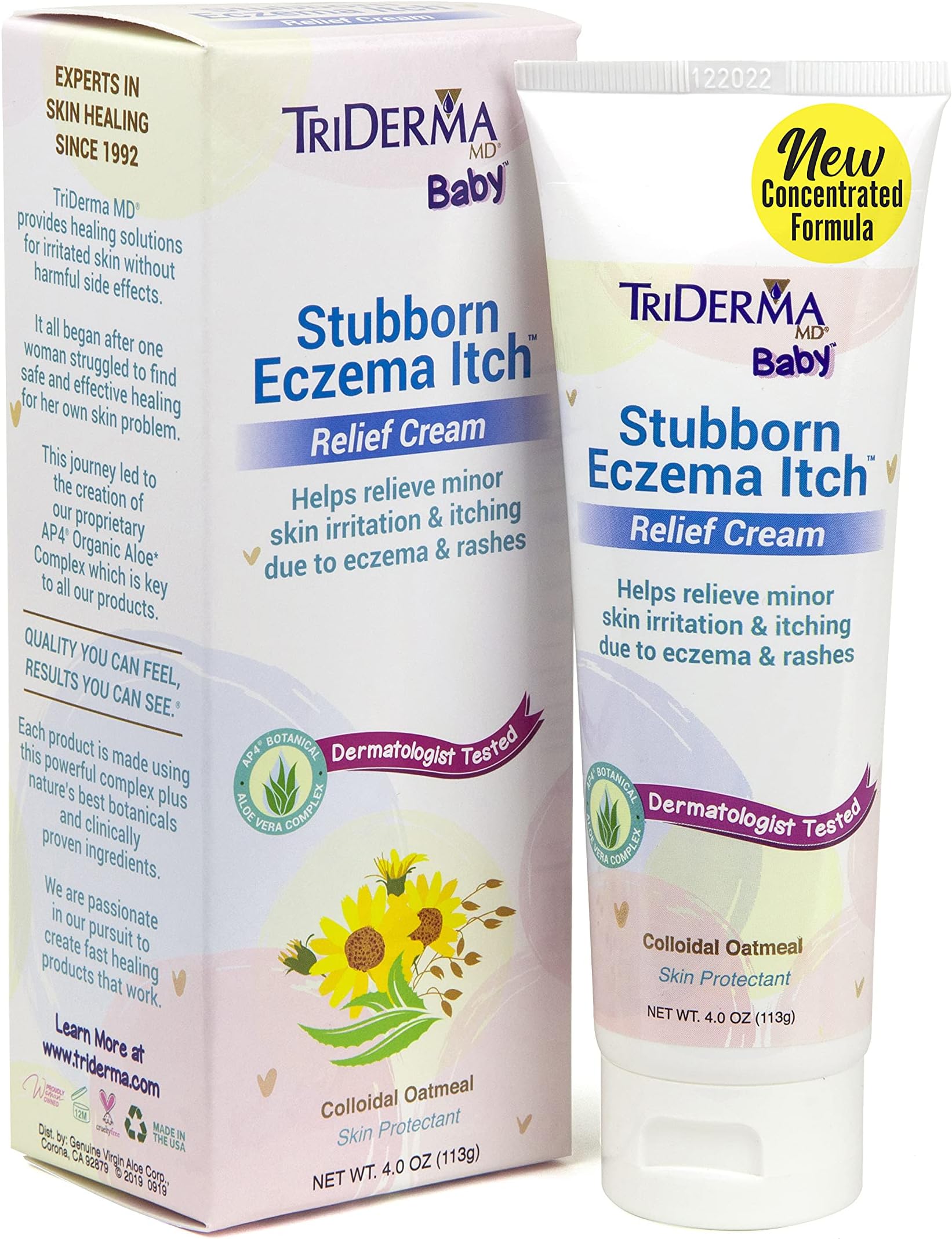 Stubborn Eczema Itch Relief Cream (4 oz)